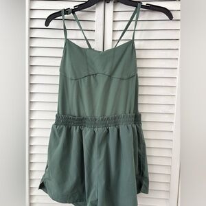 PINK Victoria's Secret Sage Green romper